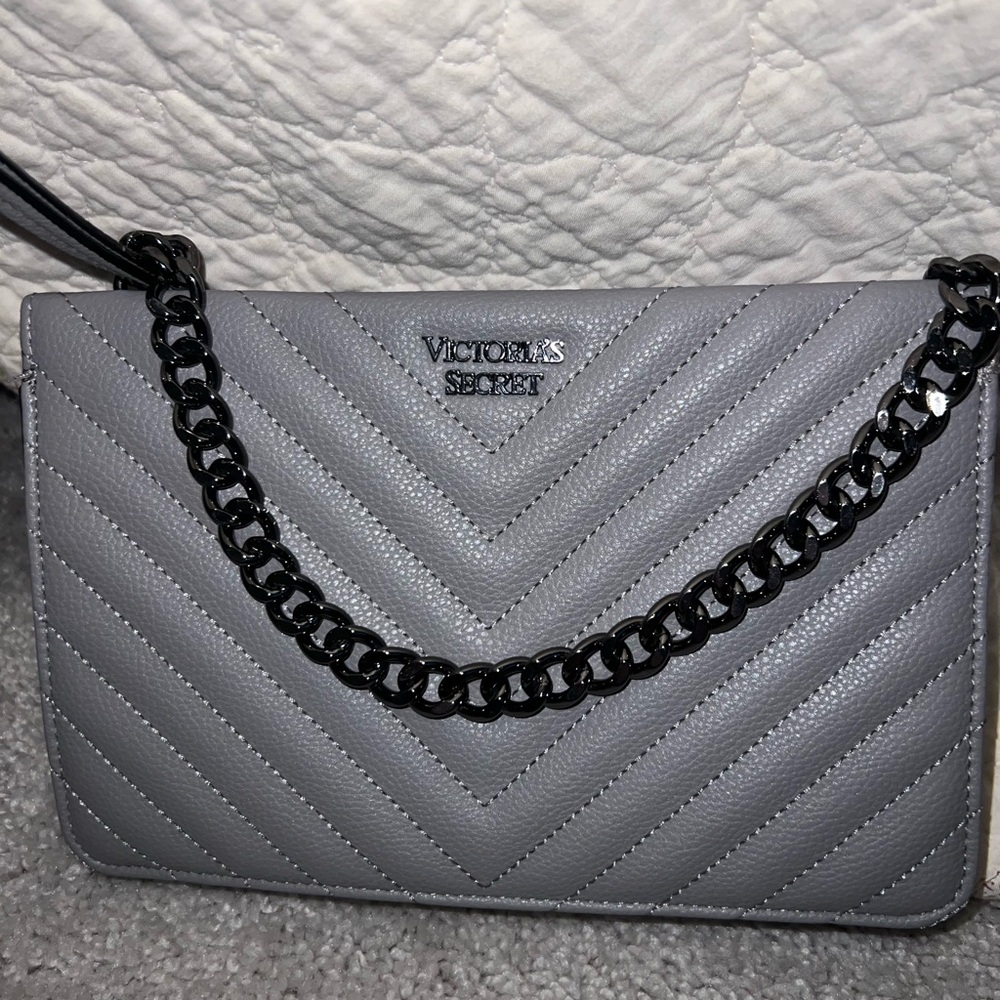 Victoria Secret grey/black mini bag!